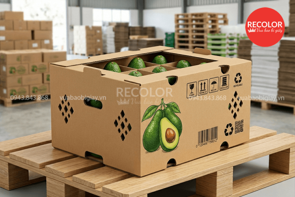 Thùng carton đựng bơ in ấn và sản xuất theo yêu cầu 9 Kiểu dáng và kết cấu thùng carton đựng bơ