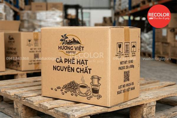 Làm từ chất liệu giấy carton cứng cáp, thân thiện với môi trường
