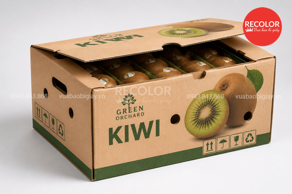 Tại sao lại sử dụng thùng carton đựng Kiwi xuất khẩu
