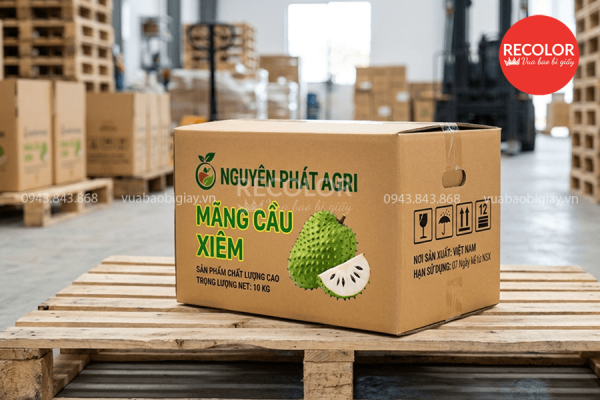 Lợi ích khi sử dụng thùng carton đựng mãng cầu