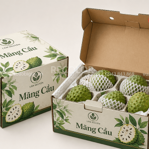 Thùng carton đựng mãng cầu - TCP104 8 Một số quy cách gia công sau in khác