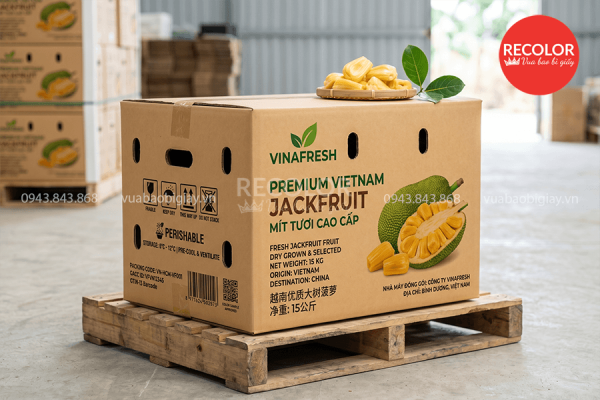 Kinh nghiệm đặt thùng carton đựng mít sản xuất theo yêu cầu phù hợp