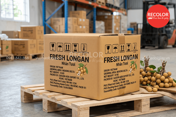 Thùng carton đựng nhãn sản xuất và in ấn theo yêu cầu 11 Chuẩn bị nội dung in ấn