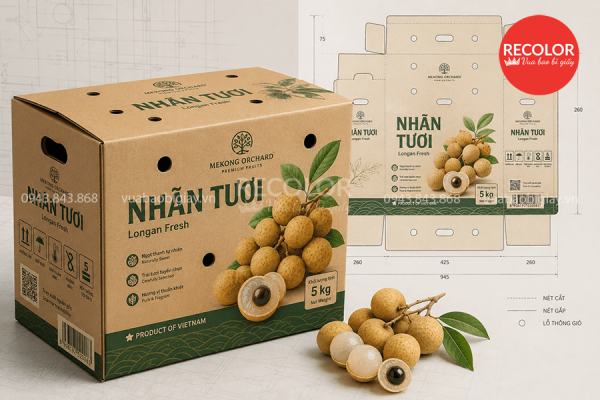 Thùng carton đựng nhãn sản xuất và in ấn theo yêu cầu 14 Quy trình sản xuất và in thùng carton đựng nhãn theo yêu cầu