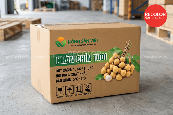 Thùng carton đựng nhãn sản xuất và in ấn theo yêu cầu 7 Kinh nghiệm lựa chọn thùng carton đựng nhãn phù hợp
