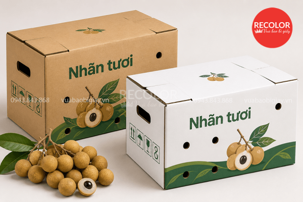 Thùng carton đựng nhãn sản xuất và in ấn theo yêu cầu 8 Lựa chọn chất liệu giấy phù hợp