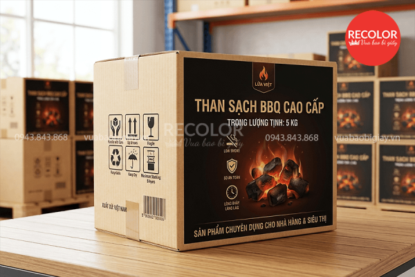 Nhu cầu sử dụng thùng carton đựng than hiện nay