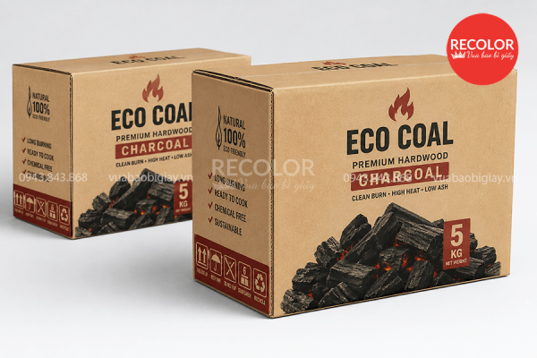 Nhu cầu sử dụng thùng carton đựng than hiện nay