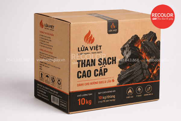 Tại sao lại chọn đặt thùng carton đựng than tại RECOLOR?
