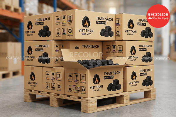 Lợi ích khi sử dụng thùng carton đựng than