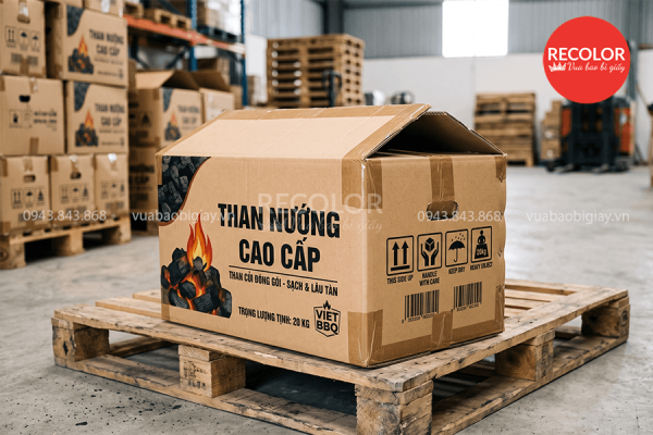 Đặc điểm và cấu tạo thùng carton đựng than