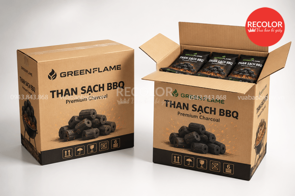 Đặc điểm và cấu tạo thùng carton đựng than