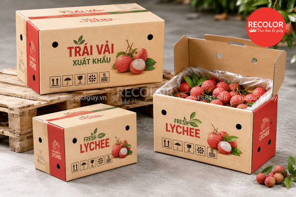 Thùng carton đựng vải xuất khẩu sản xuất và in ấn theo yêu cầu 11 Về kích thước tiêu chuẩn và các yêu cầu về kích thước