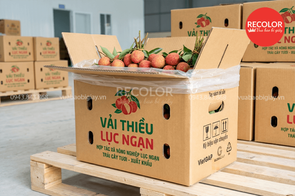 Thùng carton đựng vải xuất khẩu sản xuất và in ấn theo yêu cầu 13 Một số yếu tố gia công khác