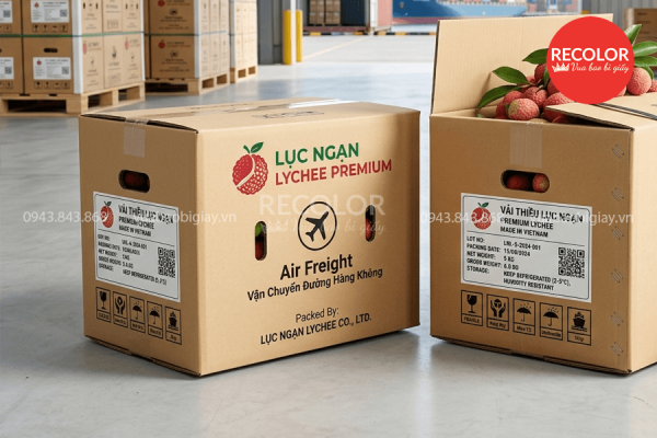 Thùng carton đựng vải xuất khẩu sản xuất và in ấn theo yêu cầu 3 Các quy định thùng carton đựng vải đạt chuẩn