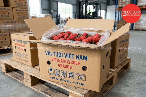 Thùng carton đựng vải xuất khẩu sản xuất và in ấn theo yêu cầu 7 Về quy cách và cấu tạo thùng