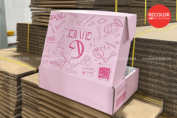 In hộp carton cho ngành mỹ phẩm