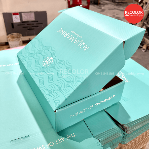 Một số kiểu mẫu hộp carton in ấn theo yêu cầu đẹp