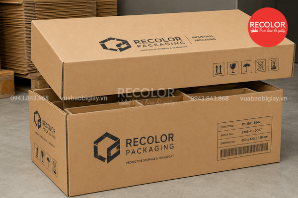 Đặc điểm của thùng carton âm dương