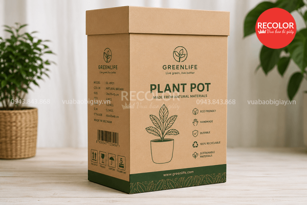 Cấu tạo thùng carton âm dương