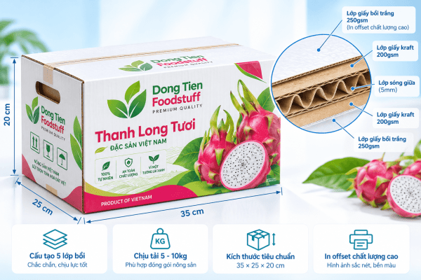 Thùng carton bồi là gì?